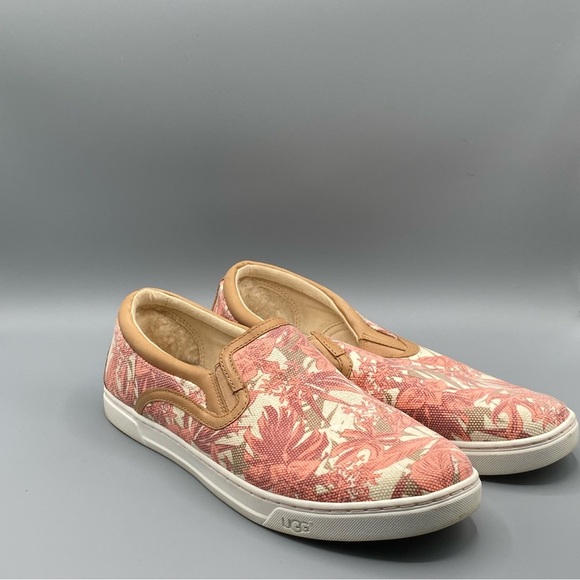 UGG Fierce Island Floral Slip-On Pink Tropical Blush​ - Picture 4 of 4